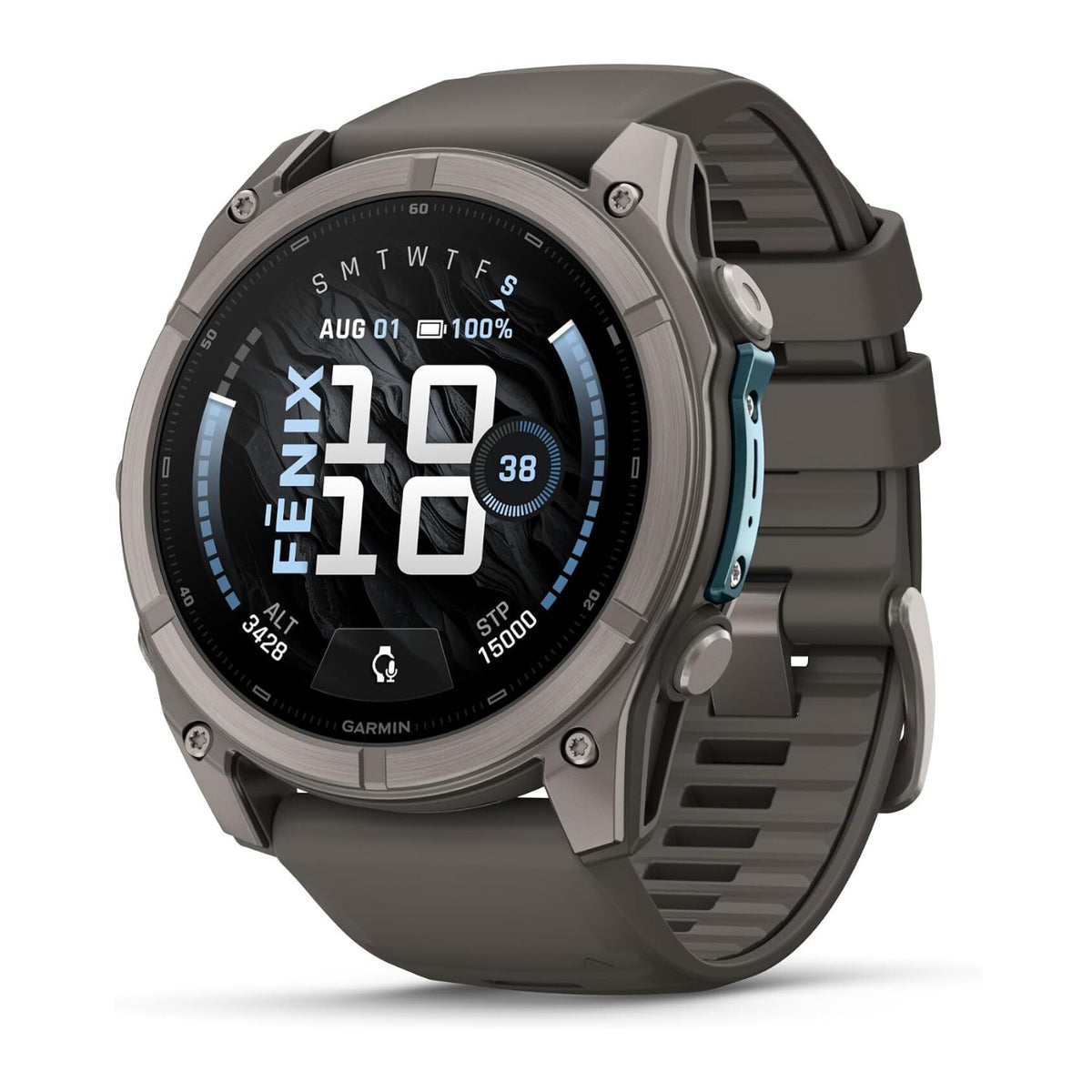 Garmin fenix 9 AMOLED GPS 51mm Smartwatch (Titanium/ Pebble Gray)