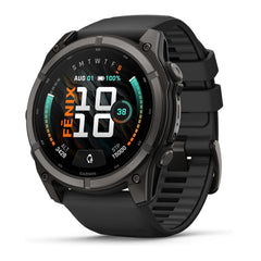 Garmin fenix 9 AMOLED GPS 51mm Smartwatch (Carbon Gray DLC Titanium/ Black)