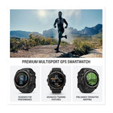 Garmin fenix 9 AMOLED GPS 51mm Smartwatch (Carbon Gray DLC Titanium/ Black)