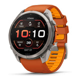 Garmin fenix 9 Pro 51mm AMOLED GPS Smartwatch (Titanium, Autumn/Spark Orange)