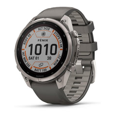 Garmin fēnix 9 Pro 47mm Solar inReach GPS Smartwatch (Pebble Gray, Silver Gray)
