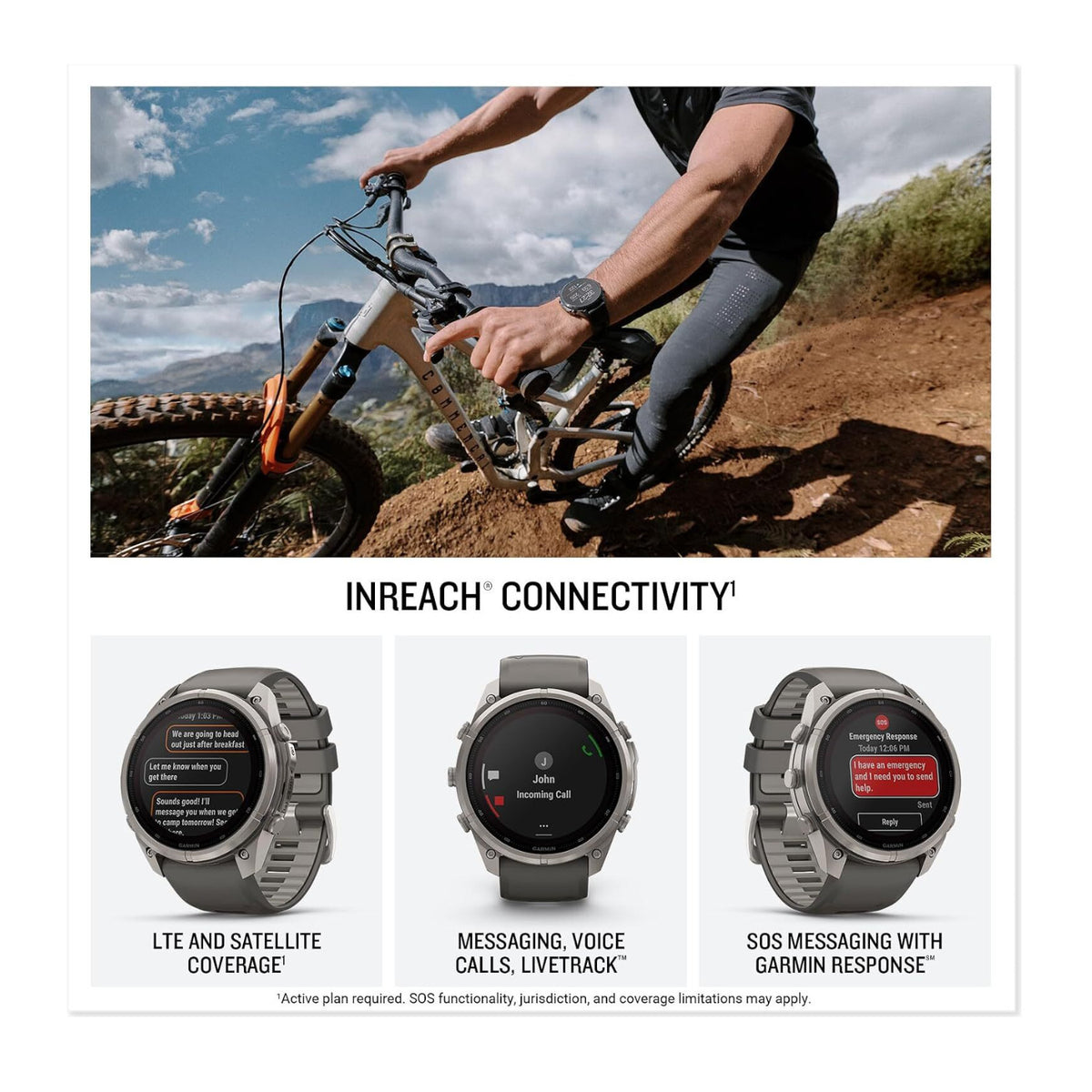 Garmin fēnix 9 Pro Solar Smartwatch 47mm (Titanium, Pebble/Silver Gray)