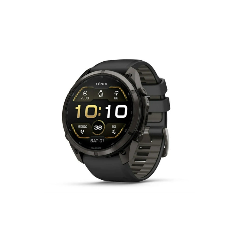 Garmin fenix 9 Pro 51mm AMOLED GPS Smartwatch (Carbon Gray DLC Titanium/Black)