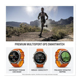 Garmin fenix 9 Pro 51mm AMOLED Smartwatch (Titanium, Autumn/Spark Orange)
