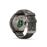 Garmin fenix 9 Pro Solar GPS 47mm Smartwatch (Titanium, Pebble/Silver Gray)