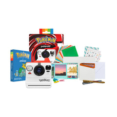 Polaroid Now Gen 3 Pokémon Edition Instant Camera Bundle with Glossy Color Film Pack and Accessories