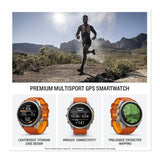Garmin fenix 9 Pro 51mm AMOLED Smartwatch (Titanium/ Graphite Black)