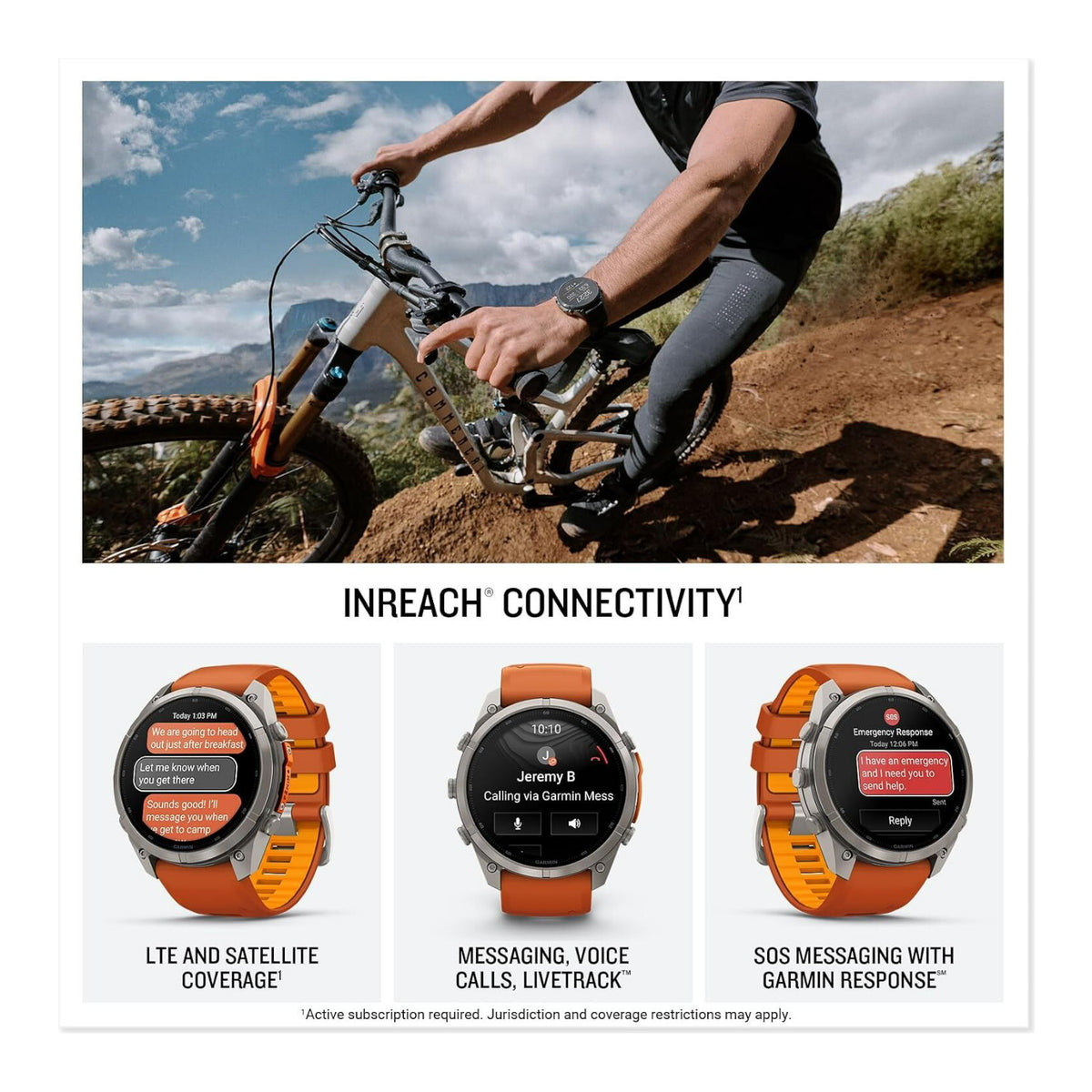 Garmin fenix 9 Pro 51mm AMOLED Smartwatch (Titanium/ Graphite Black)