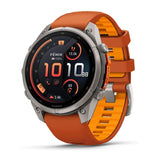 Garmin fēnix 9 Pro 47mm inReach GPS Smartwatch (Titanium, Autumn/Spark Orange)