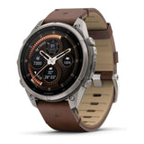 Garmin fenix 9 Pro 47mm AMOLED GPS Smartwatch (Titanium/ Walnut Leather)