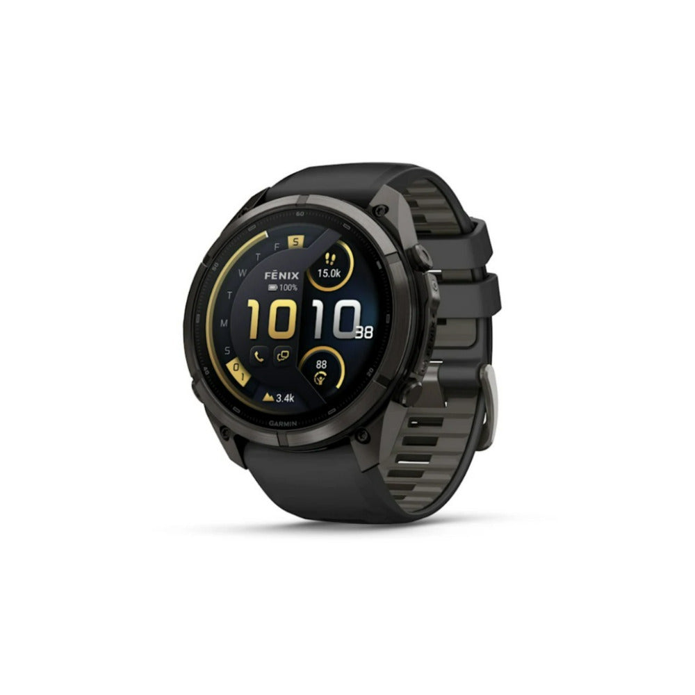 Garmin fenix 9 Pro 51mm AMOLED Smartwatch (Carbon Gray DLC Titanium with Black)