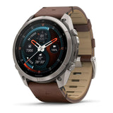 Garmin fenix 9 Pro 51mm AMOLED GPS Smartwatch (Titanium/ Walnut Leather)