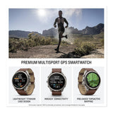 Garmin fenix 9 Pro 51mm AMOLED GPS Smartwatch (Titanium/ Walnut Leather)