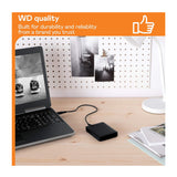 Western Digital WD Elements 6TB Portable External Hard Drive with USB-A cable