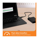Western Digital WD Elements 6TB Portable External Hard Drive with USB-A cable