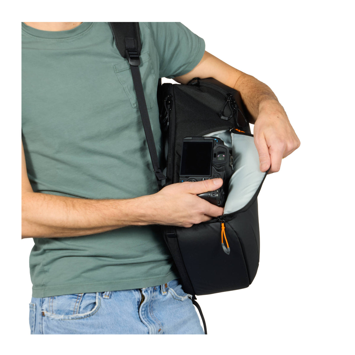 Lowepro Fastpack BP 150 AW IV 16L Travel Camera Backpack (Black)