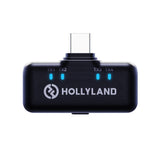 Hollyland LARK M3 Combo Wireless Microphone System with 4 Transmitters and 2 Receivers (Space Gray)