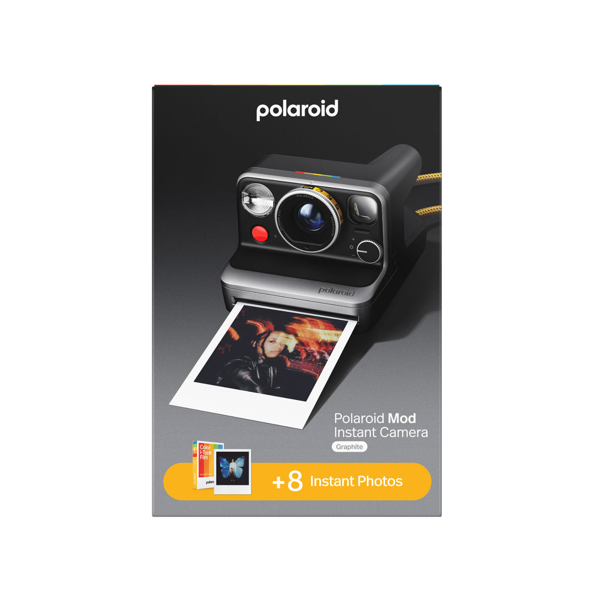 Polaroid Mod Instant Camera with 8 Photos Color Film Bundle