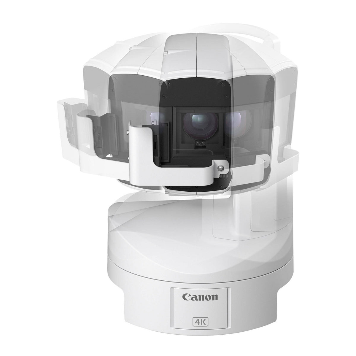 Canon CR-X300 Outdoor 4K PTZ Camera with 20x Optical Zoom Lens (Titanium White)