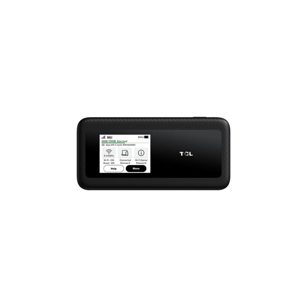 TCL LINKZONE 5G UW MW513U Mobile Wi-Fi Hotspot Router, Verizon Unlocked (Black)