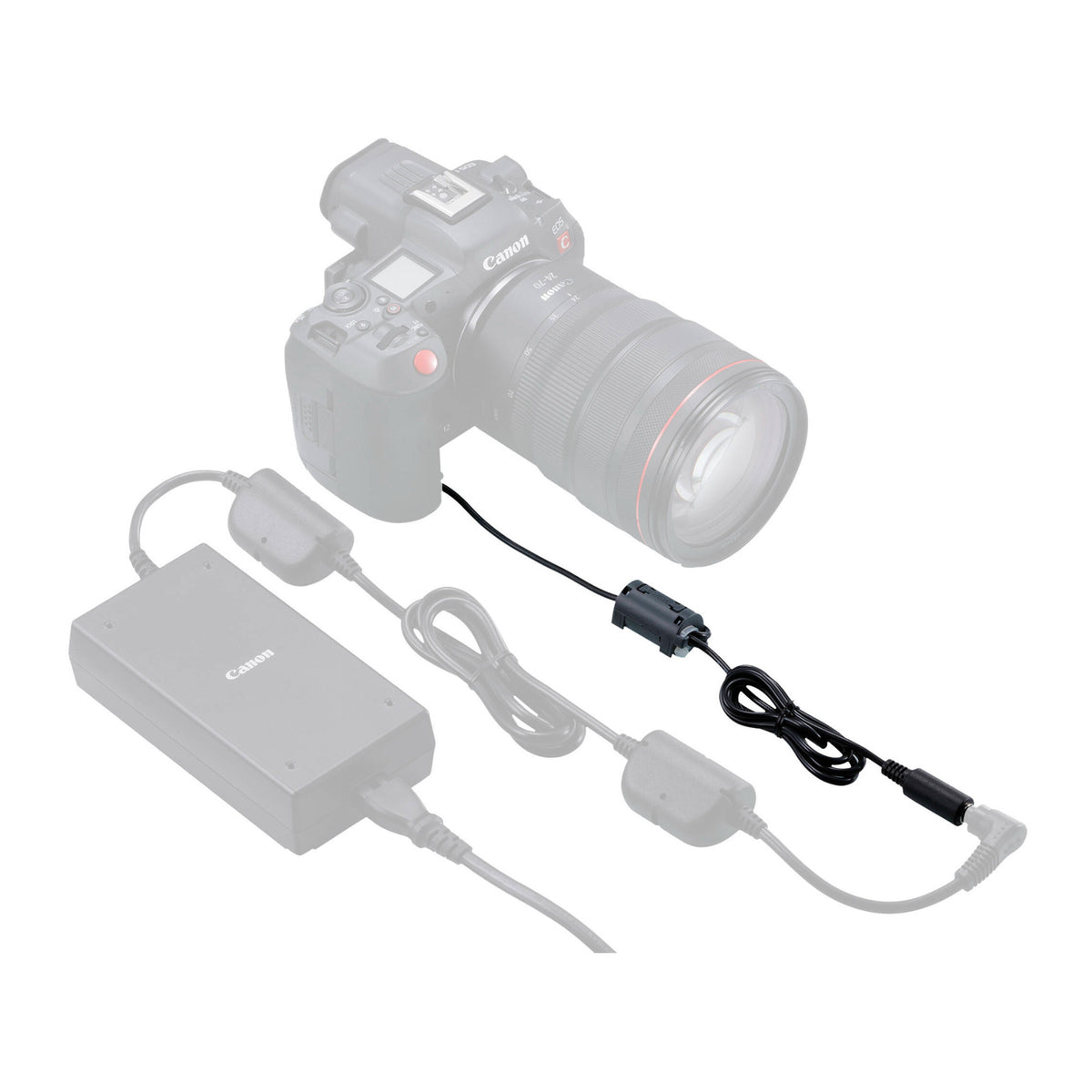 Canon DR-E6C DC Coupler for EOS R5 C Cinema Camera External Power Connection