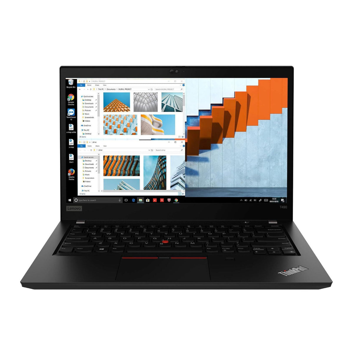 Lenovo ThinkPad T490 14-Inch Intel Core i5-8365U 16GB, 256GB SSD W11 Pro (Certified Refurbished)