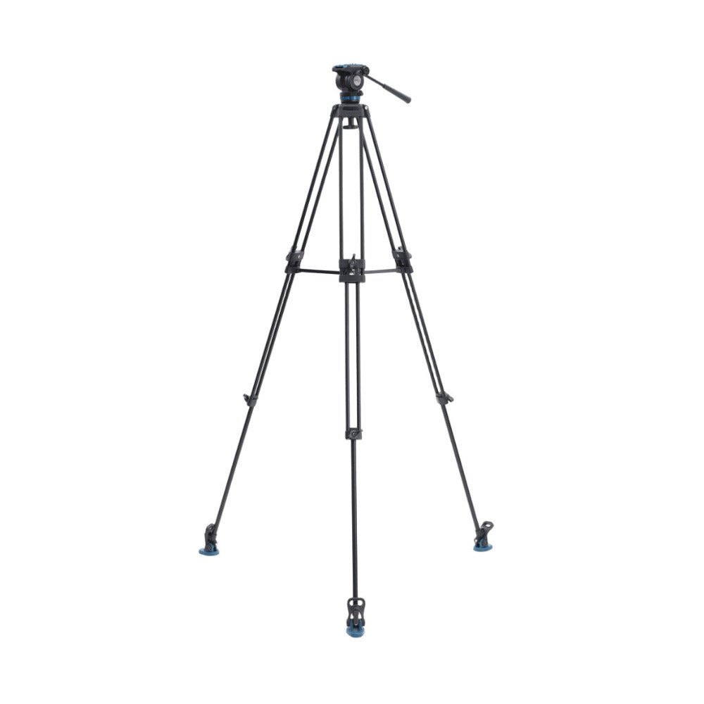Benro KH26PC 72.6-inch Video Camera Tripod Kit with Head, QR15C Plate and Dual-stage Aluminum Legs