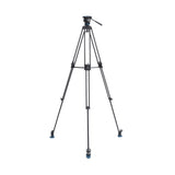 Benro KH26PC 72.6-inch Video Camera Tripod Kit with Head, QR15C Plate and Dual-stage Aluminum Legs