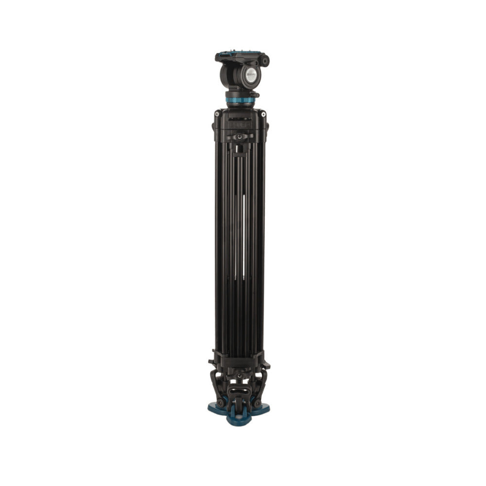 Benro KH26PC 72.6-inch Video Camera Tripod Kit with Head, QR15C Plate and Dual-stage Aluminum Legs