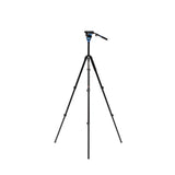 Benro A2573F Aluminum Video Camera Tripod with S6Pro Fluid Video Head and 70.86-inch Height