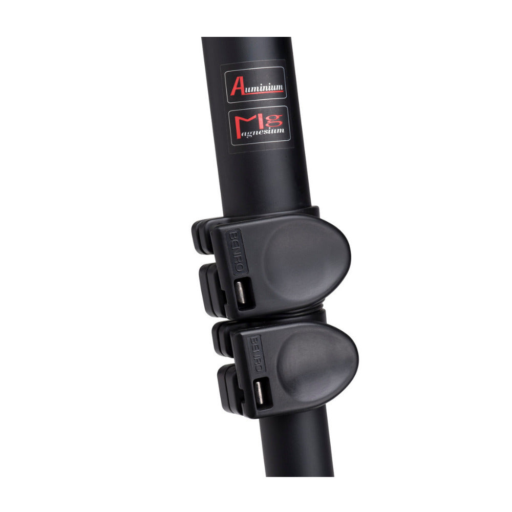 Benro A2573F Aluminum Video Camera Tripod with S6Pro Fluid Video Head and 70.86-inch Height