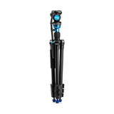 Benro Aero 2 PRO Aluminum Video Camera Tripod with S2PRO Head, Flip Locks and 64.96-inch Height