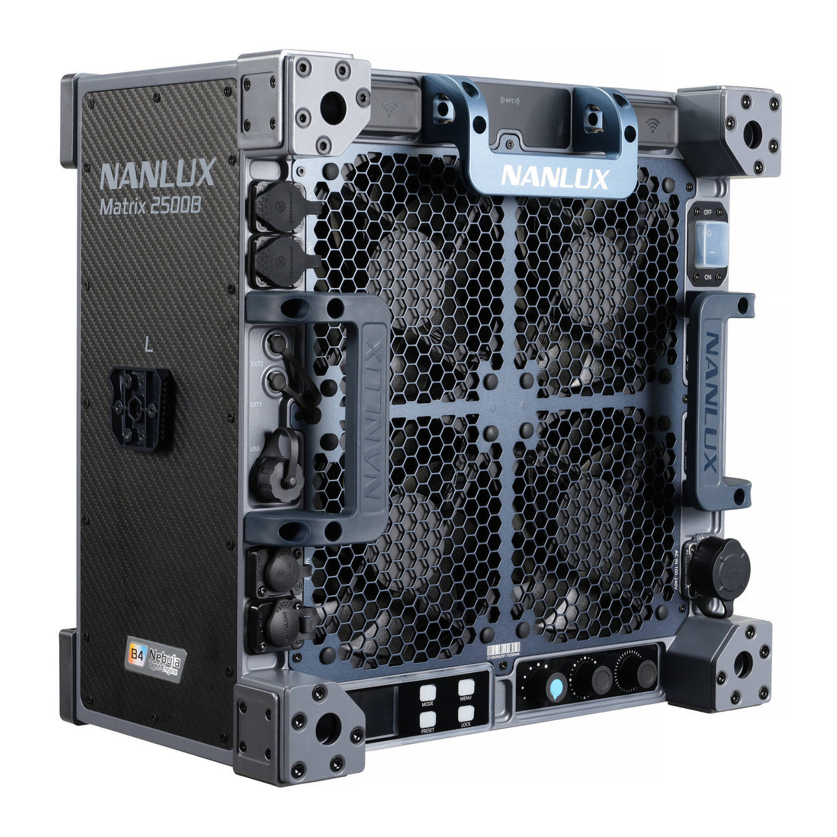 NANLUX Matrix 2500B LED Bi-color Multi-Source Spot Light with Flight Case