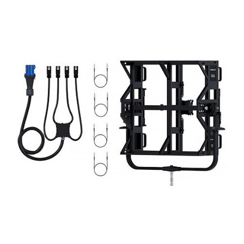 Nanlux FR-MT25-4 Four Light Frame (Black) for Matrix 2500B and 2500C Fixtures