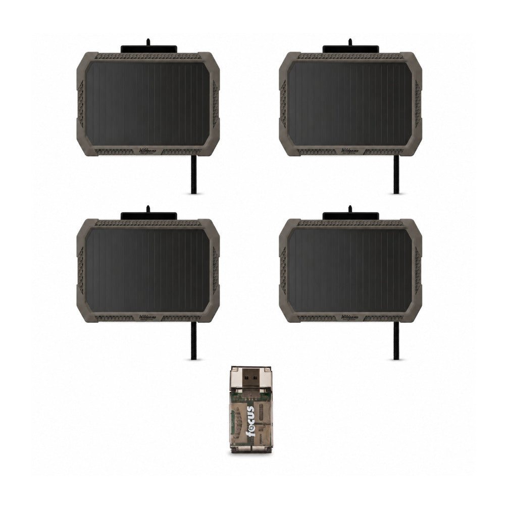 Wildgame Innovations 3000mAh SOLPAK Solar Battery Bundle