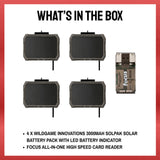 Wildgame Innovations 3000mAh SOLPAK Solar Battery Bundle