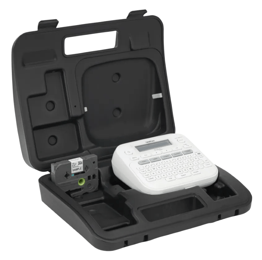 Brother CC-220 Carry/Storage Case, Black for P-touch PTD220 Label Maker