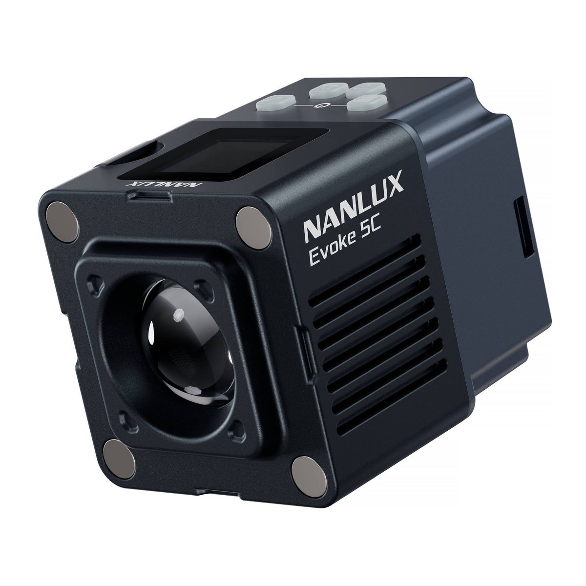 NANLUX Evoke 5C Full-Color LED Spot Light with Yoke, Magnetic Accessories and Case