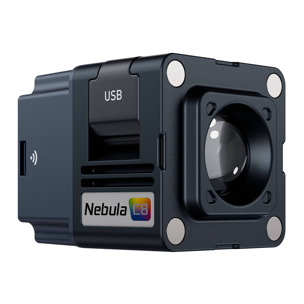 NANLUX Evoke 5C Full-Color LED Spot Light with Yoke, Magnetic Accessories and Case