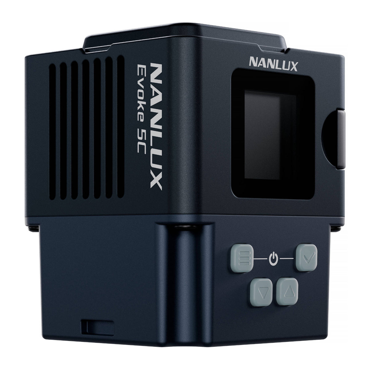 NANLUX Evoke 5C Full-Color LED Spot Light Kit with Fresnel Lens, Battery Grip, and Case