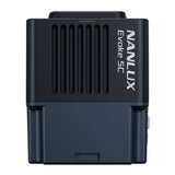 NANLUX Evoke 5C Full-Color LED Spot Light Kit with Fresnel Lens, Battery Grip, and Case