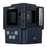 NANLUX Evoke 5C Full-Color LED Spot Light Kit with Fresnel Lens, Battery Grip, and Case