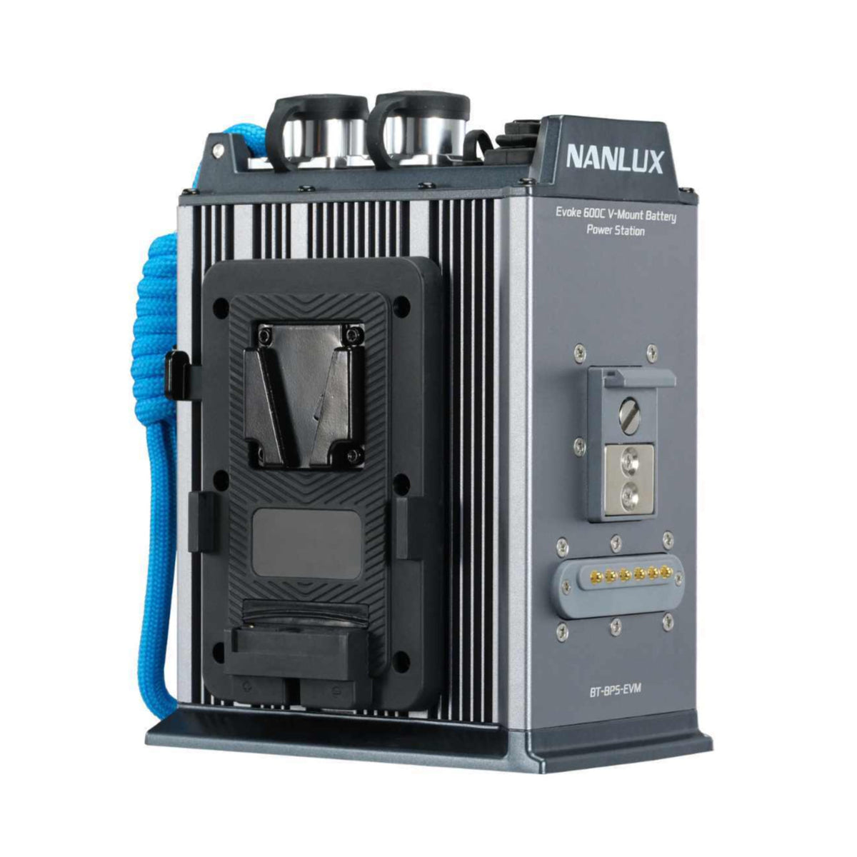 NANLUX BT-BPS-EVM V-Mount Battery Power Station for Evoke 600C with 26.24 ft DC Connection Cable