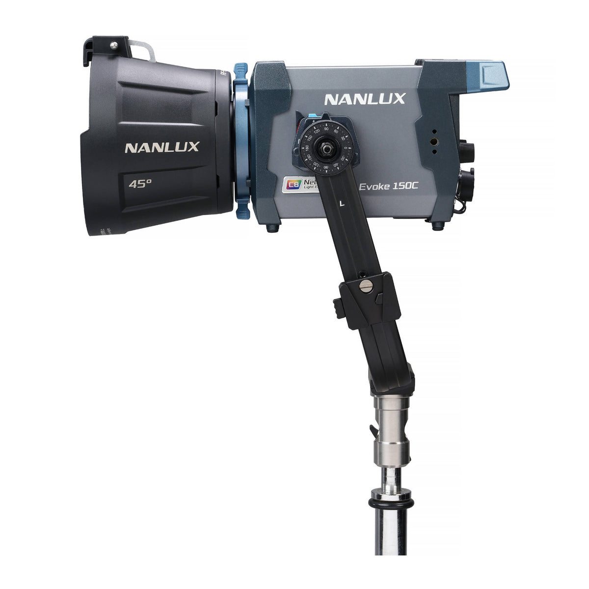 NANLUX Evoke 150C 2-Light Kit with Rolling Hard Case