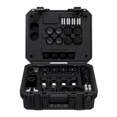NANLUX Evoke 5C Full-Color LED Spot Light 8-Light Kit with Magnetic Accessories and Protector Case
