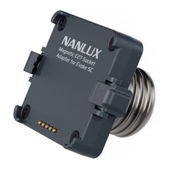Nanlux AS-MSA-E27-EV5C Magnetic E27 Socket Adapter for Evoke 5C LED Spotlight