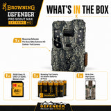 Browning Pro Scout Max Extreme HD Cellular Trail Camera with Accessories Bundle