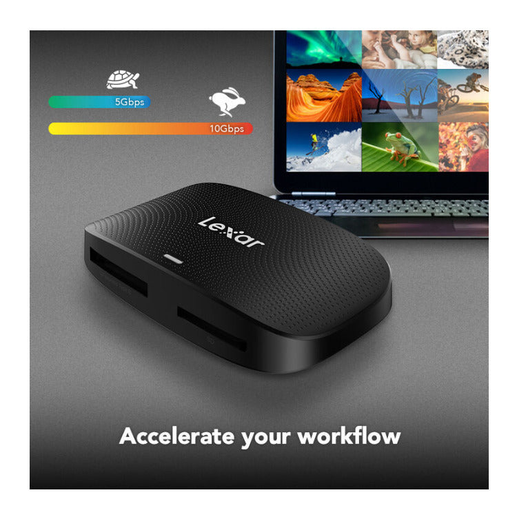 Lexar Professional CFexpress Type B/SD USB 3.2 Gen 2 Card Reader