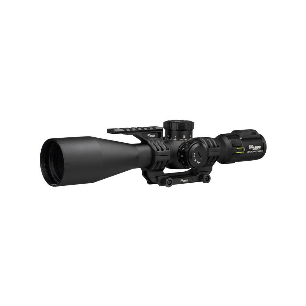 SIG SAUER BRAVO6T BDX 5-30x Magnification FFP Scope with MRAD Milling Reticle and HDX Glass