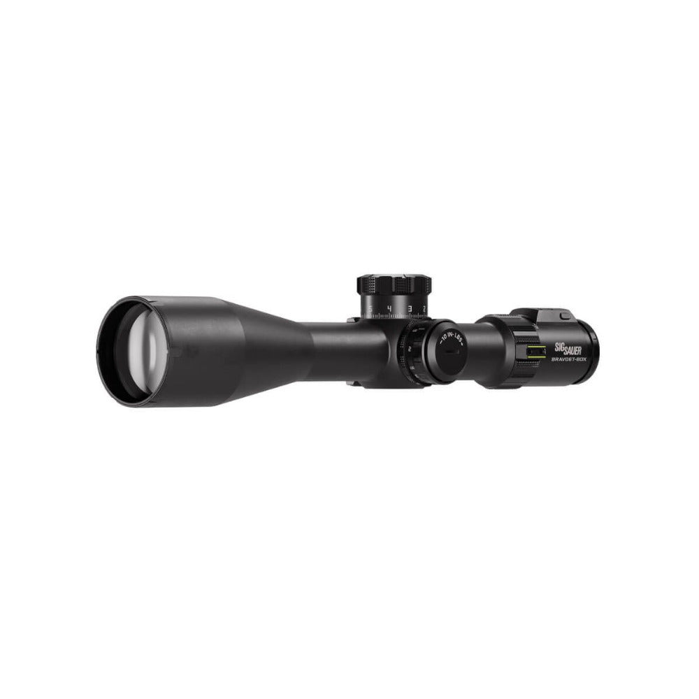 SIG SAUER BRAVO6T BDX 5-30x Magnification FFP Scope with MRAD Milling Reticle and HDX Glass